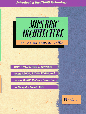 I got all the information about the MIPS architecture I needed from 